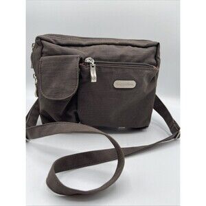Baggallini Nylon Crossbody Bag Brown
